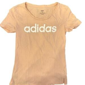 EUC- Light Pink Adidas Short Sleeve Tee